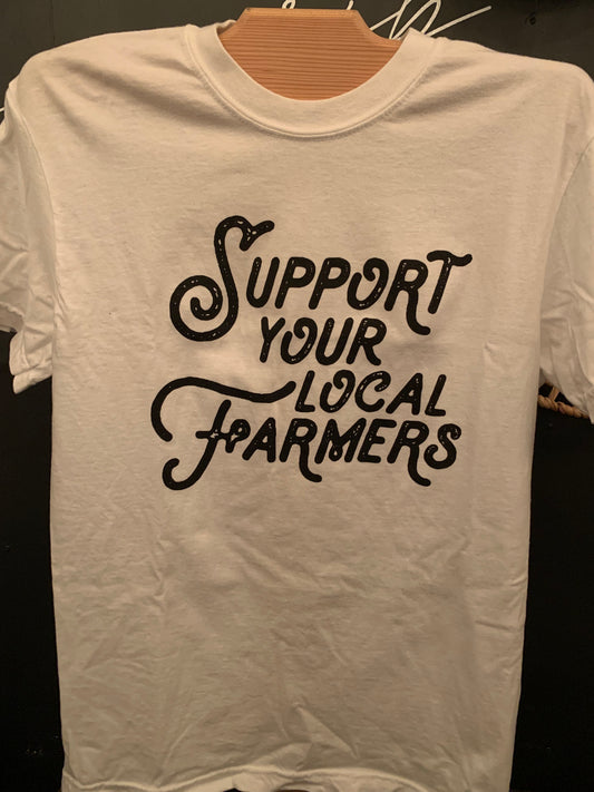 Support Local Farmers-White