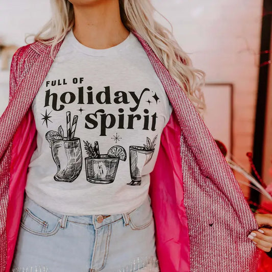 Holiday Spirit Graphic Tee