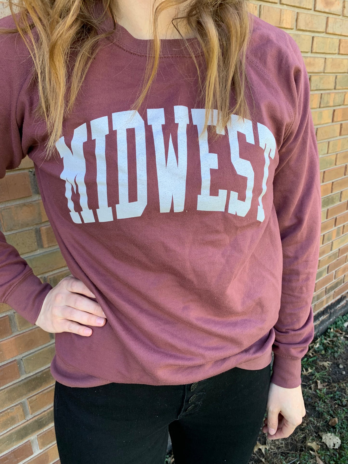 Midwest Mauve Sweatshirt